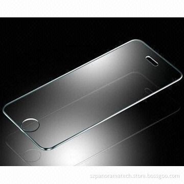 LED protector for iPhone4, Slim Chemical Treatment Processed Tempered Glass, Mirror Function